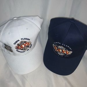 Super Bowl 35 Hats and pin (Mint Condition)